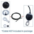 thumbnail image 5 of Fitness Gym Cable Steel Cable Pulley Machine Accessories, Pull Up Rope Weight Lifting Accessories for Workout Turnhalle Training Equipment 17pcs set, 5 of 7
