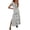 A White, variant on Beach Dress Plus Size Womens Spring And Summer V-Neck Solid Casual Short Sleeved Long Dress E Multicolor XXL