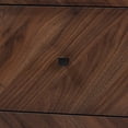 thumbnail image 6 of Baxton Studio Hartman Mid-Century Modern Walnut Brown Finished Wood 6-Drawer Dresser, 6 of 10