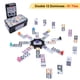 thumbnail image 2 of Juego de dominó Mexican Train Gonoelec Double 12 para adultos, 2 of 8