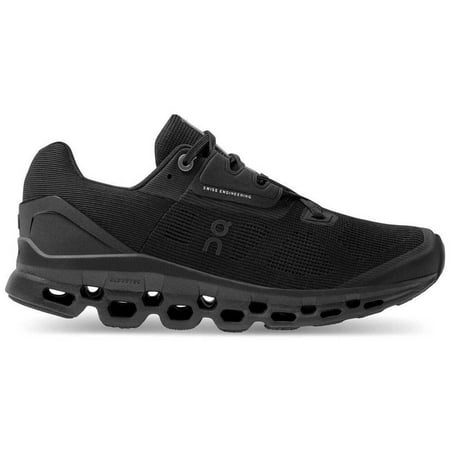 

On Running Cloudstratus Mens Sneakers All Black 9.5