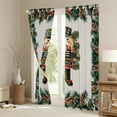 thumbnail image 3 of Feelyou Kawaii Retro Nutcracker Black Out Curtains, Christmas Plant Curtains Pack of 2 (42x63 Each), Kids Teen Child Bedroom Curtains, Microfiber Bedroom Decor, 3 of 6