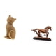 thumbnail image 5 of Estatua de gato y caballo, figura decorativa de resina, adorno coleccionable, escultura animal, obra de arte para la entrada, estantería, sala de esta, 5 of 8