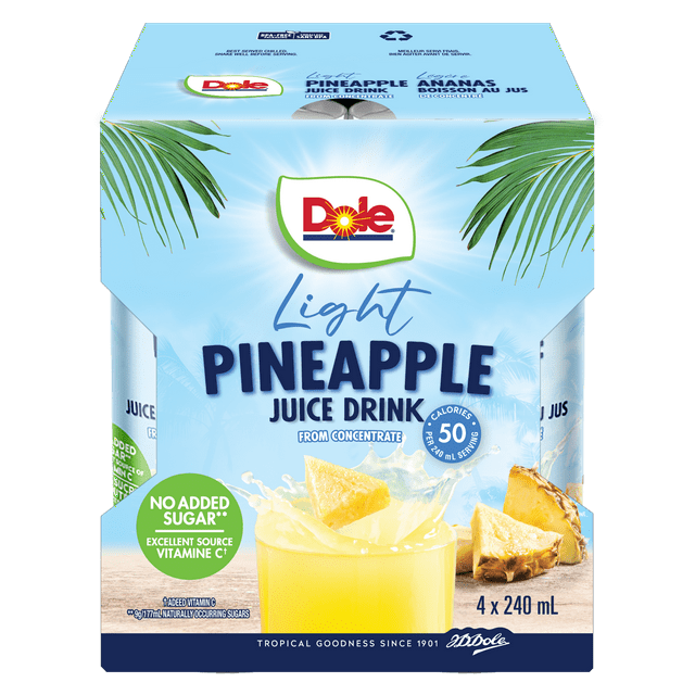 Dole Pineapple Juice Light Drink