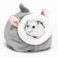 thumbnail image 5 of Travelwant Hamster Slippers House, Small Animal Thermal Pad Sleeping Bag House, Small Pet Slippers Nest, Guinea Pig Hedgehog Squirrel Winter Cold-Proof Warm House, Removable Cage Nest, 5 of 6