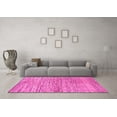 thumbnail image 3 of Ahgly Company Indoor Rectangle Abstract Pink Modern Area Rugs, 5' x 7', 3 of 4