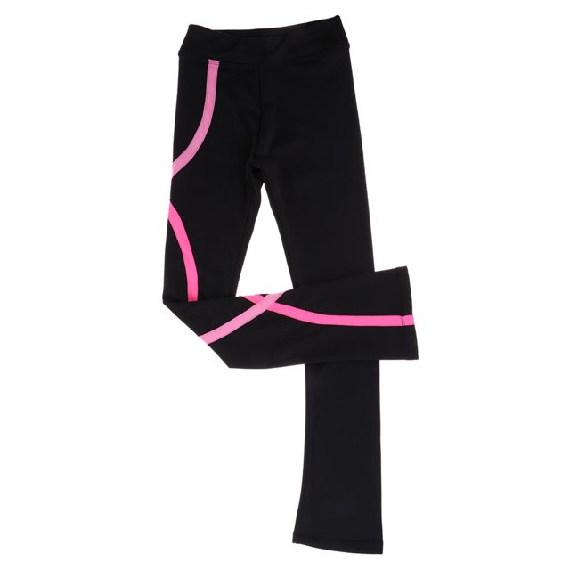 Mujeres Niñas Pantalones de práctica de patinaje artístico sobre Medias ropa para deportiva - Múltiples tamaños y colores - Accesorios para patines Rojo 110 DYNWAVEMX Conjunto de pantalones de patinaje