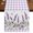 Purple White, variant on Table Runners 72 Inches Long Dress Scarves, Purple Lavenders Farmhouse Kitchen Table Runner, Coffee Tablerunners, Spring Floral Black Plaid Farmhouse 18x72 Inch