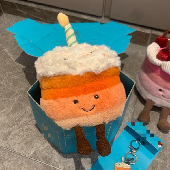 Juguete de Peluche Relleno Premium: Muñeca de Comida Suave, Decoración & Regalo para Todos (San Valentín, Cumpleaños)