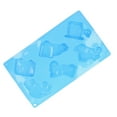 thumbnail image 2 of Herramienta para Hornear Molde de Pastel de Silicona de 6 Rejillas para Cocina de Panadería Casera Azul, 2 of 7