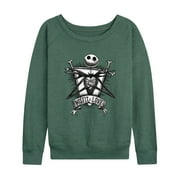 The Nightmare Before Christmas - Jack Misfit Love - Women's Lightweight French Terry Pullover