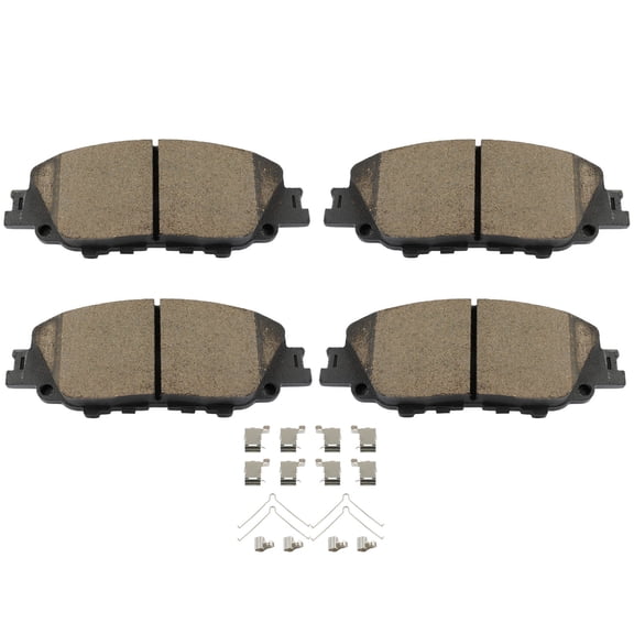 cciyu D2176 Front Ceramic Disc Brake Pads Kit For Toyota For Corolla 2019-2023,For Toyota For Prius 2023,For Toyota For Prius Prime 2020-2022