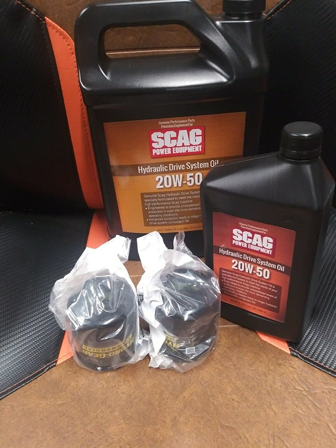 SCAG Genuine OEM Hydro Oil Change Kit for Liberty Z, Freedom, Patriot