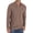 Dark Khaki, variant on GIRUNS Men's Polo Shirts Long Sleeve Knit Polo Quarter Zipper Casual Waffle Goft Shirt Dark Khaki XL