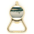 thumbnail image 1 of Ducks Lake Photography Beer Bottle Cap Opener Stainless Steel Key Chain, 1 of 3