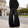 thumbnail image 6 of Baggy Jeans Women 2026 Trendy High Waisted Casual Loose Extra Long Wide Leg Denim Pants with Pockets Streetwear, 6 of 7