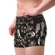 thumbnail image 2 of Balery Wine Seamless Calzoncillos bóxer para hombre, ropa interior de algodón suave y transpirable con cinturilla de nailon-Medium, 2 of 5