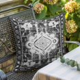 thumbnail image 5 of Retro Ethnic Throw Pillow Cover Tribal Boho Cotton Linen Cushion Cover Throw Pillow Case with Invisible Zipper for Couch Sofa Bed Chair Car 24x24 Inch, 5 of 9