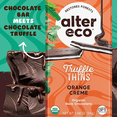 thumbnail image 3 of Alter Eco Orange Creme Truffle Thins Chocolate Bar Organic Fair Trade 6-Pack, 3 of 6