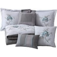 thumbnail image 3 of Chezmoi Collection Vienna 7-Piece Embroidered Floral Comforter Set, 3 of 4