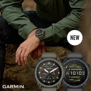 Garmin tactix 8 Tactical Smartwatch 51mm, AMOLED Touchscreen, Multiband GPS, Applied Ballistics Ultralight Solver, Titanium Sapphire Case, Built-In Flashlight, Olive Drab Cerakote Bundle
