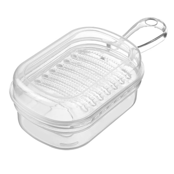 Clearance! Vegetables Grater With Handle Potato Carrot Horseradish Cheese Fruits Grater With Tray