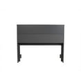 thumbnail image 3 of Bowery Hill Farmhouse Solid Wood Bookcase Full Headboard in Gray, 3 of 6