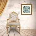 thumbnail image 3 of Pela Studio 20x20 Gold Ornate Wood Framed with Double Matting Museum Art Print Titled - Coastal Farmhouse Pattern IB, 3 of 4