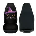 thumbnail image 4 of Uorisanigo Set of 2 Automotive Seat Cover Front Set Car Protection Accessory, Universal Cute Cat Print Bucket Seat Cover, Car Seats Covers for SUV, Seats Interior Covers for Trucks, 4 of 7