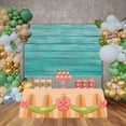 thumbnail image 3 of Wood Photo Backdrop Wood Background Product Photography Studio Shooting Props Planks Boards Party ration Wallpaper, 3 of 8