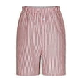 thumbnail image 7 of zbxnLI Kids Girls Pajama Shorts Elastic Waist Plaid Printed Pj Bottom Sleep Shorts Casual Beach Shorts for Girls, 7 of 7