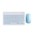 thumbnail image 2 of romoty Wireless Keyboard and Mouse Combo 9.6x5.9 Inch Sky Blue Slim Rechargeable Quiet Keyboard Mouse Set for Tablet Laptop Smartphone, 2 of 6