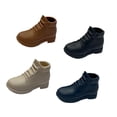 thumbnail image 2 of tamizeot 4 Pcs 1:6 Chaussures Figurines Miniatures Modèle Action Accessoire Masculin B pour 12 Po Style D, 2 of 6