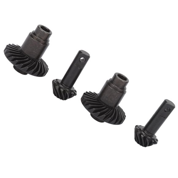 Engranajes diferenciales de eje, juego de engranajes helicoidales Juego de engranajes helicoidales negros Engranaje de eje trasero delantero multifunción