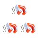 thumbnail image 5 of Soidarity Estacionamiento para bicicletas Rack Mountain Road Bike Wall Mount Hook Ciclismo Hebilla Stand Holder, Mountain Bike, Orange Naranja bicicleta de montaña 3piezas Soidarity CBP176476, 5 of 6