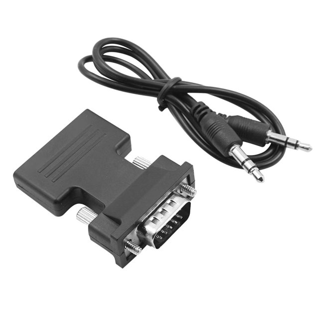 Video Converter Hot HDMI-compatible to VGA Adapter 1080P Female Adapter 1080P