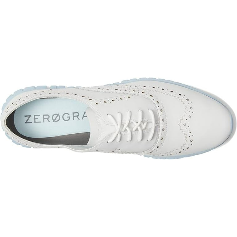 Cole Haan Zerogrand Wing Ox Closed Hole II Optic White/Oxford Blue