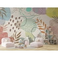 thumbnail image 2 of Muravie Fun Wallpaper with Floral and Geometric Pattern, 2 of 3