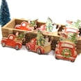 thumbnail image 3 of Colgantes de madera para Navidad, adornos colgantes de madera impresos de varios estilos, regalos artesanales, decoraciones navideñas, 3 unidades por lote, 3 of 4