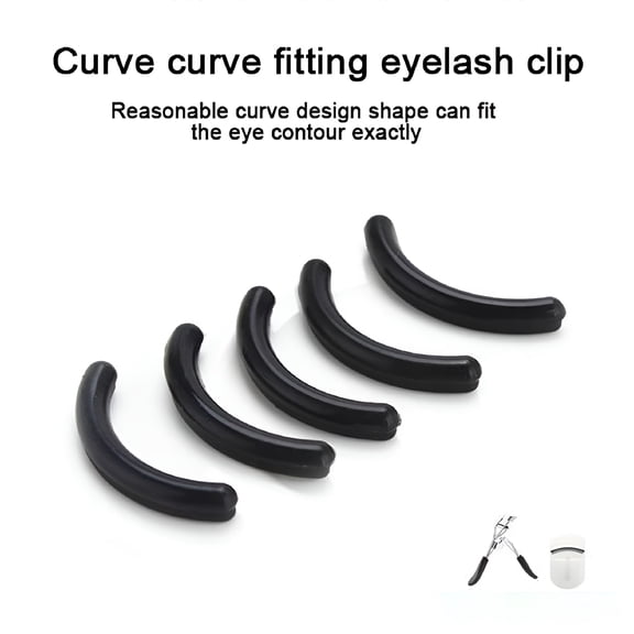 RAGUPEL 30pcs Eyelashes Curler Replacement Pads Soft Silicone Eyelash Refill Tool Makeup Beauty Replaced Supplies