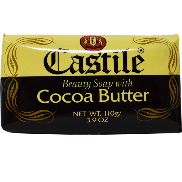Jabón de Belleza de Castilla con Manteca de Cacao 3.9 oz.