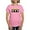 Pink, variant on CafePress - Cat Of Many Colors Women's Dark T Shirt - Women's Traditional Fit Dark T-Shirt