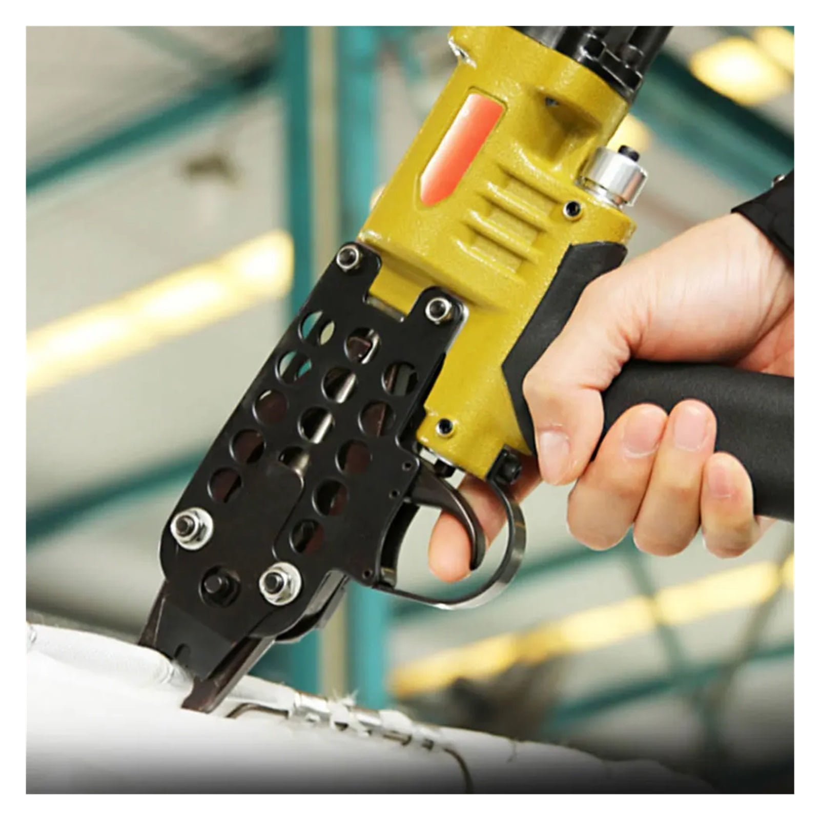 C-type Pneumatic Nail Gun SC7C SC7E SC760C  Tied Chicken Cage Fish Cage Grab Manual Rockery Gun Pneumatic Nail Gun