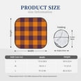 thumbnail image 6 of Goofa Fall Buffalo Plaid Pattern 2 Piece Car Windshield Sun Shade Foldable | Front Windshield Shade for Sun, Heat and UV Rays | Sunshade for Car Front Window-Medium, 6 of 7
