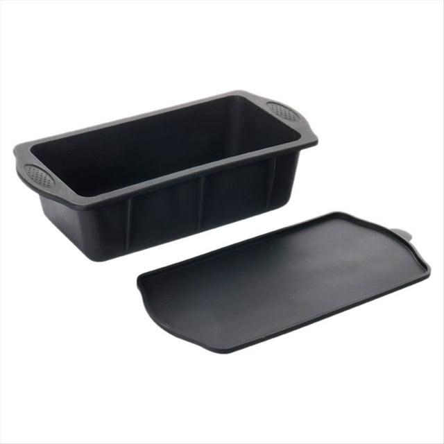 Molde para Cubitos Hielo para Baño Hielo Silicona Negra + Tapa. el Molde para Cubitos Hielo Reutilizable Puede Hacer Molde para Caja Hielo para Cubitos Hielo Extra Grande 4 Libras