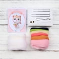 thumbnail image 3 of HOARBOEG Kid Toys Cute Pattern DIY Poke Wool Felts Production Package Christmas Gift, 3 of 8