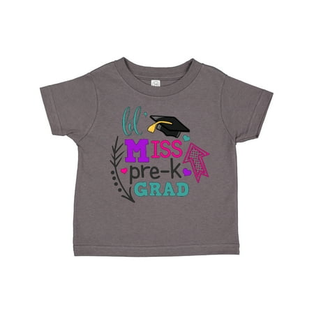 

Inktastic Lil Miss Pre-K Grad with Arrows Gift Toddler Toddler Girl T-Shirt