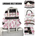 thumbnail image 3 of FORMRS Mini Backpack Purse for Women Travel Daypack Casual Shoulder Bag, Pink Popsicle Pattern, 3 of 7