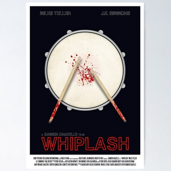 A NEW Whiplash film poster Poster