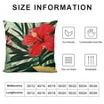 thumbnail image 5 of Chilfamy Farmhouse Decorative Outdoor Throw Pillow Covers for Couch Sofa Bed Hawaiian Tropical Plants Palm Leaf Pillow Cover Modern Decor Pillow Case White, 5 of 5